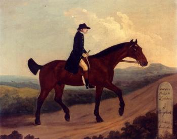 Francis Sartorius : Horseman On The Road To Bagshot